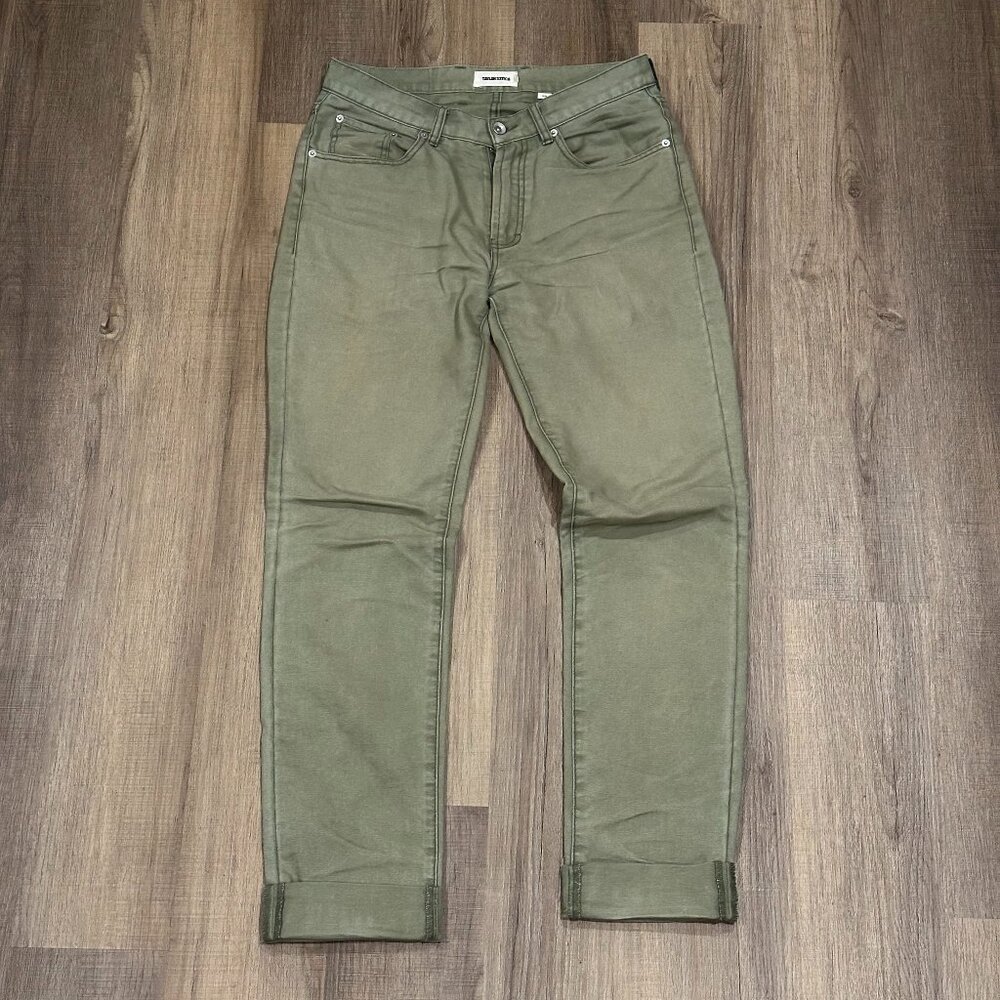 Taylor Stitch Slim All Day Pant in Arid Eucalyptus Canvas